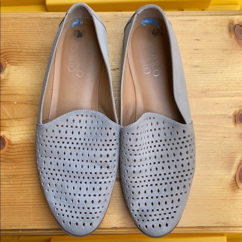 Franco Sarto Gray Flats